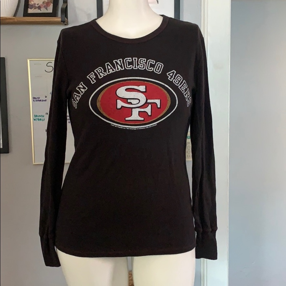 Long Sleeve 49ers T shirt